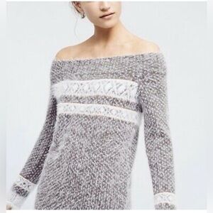 Anthropologie Sleeping On Snow Faroe Sweater Sz M